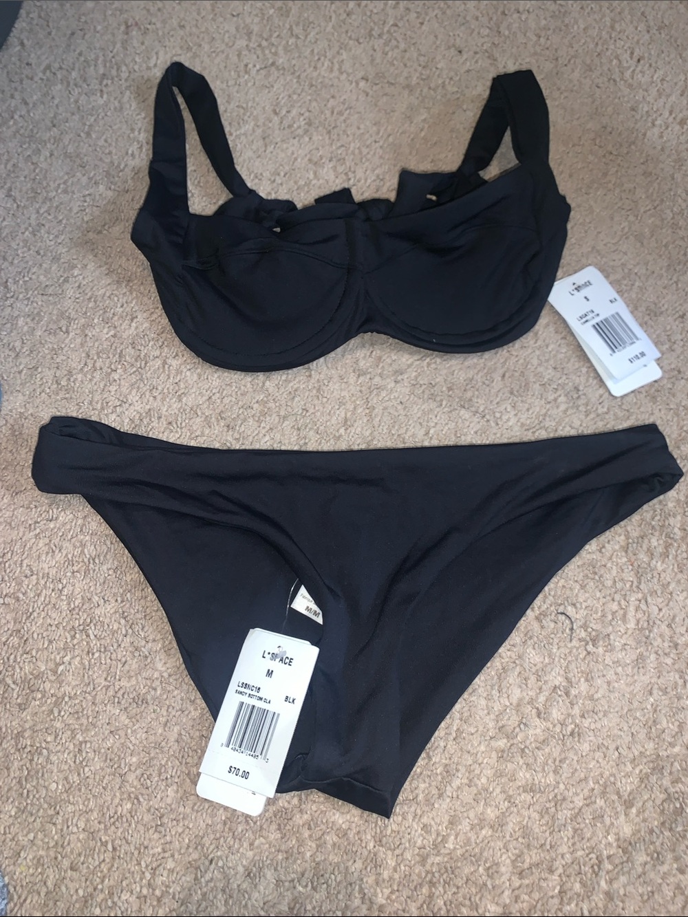 L space bikini small medium